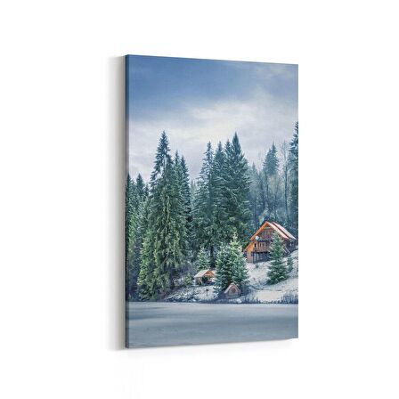 Olla 14453D Doğa / Manzara Görseli Dikey Kanvas Tablo (Ölçü: 60X90)