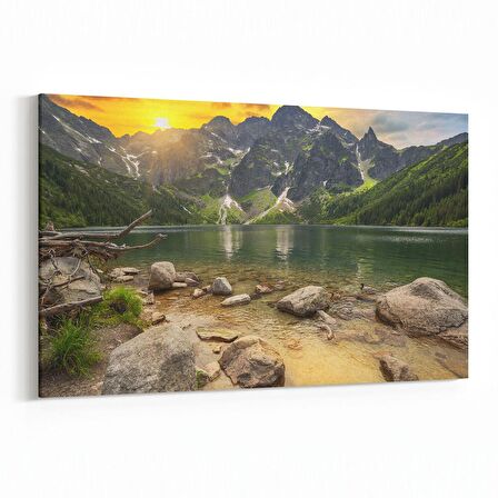 Olla 14107Y Doğa / Manzara Görseli Yatay Kanvas Tablo (Ölçü: 150X100)