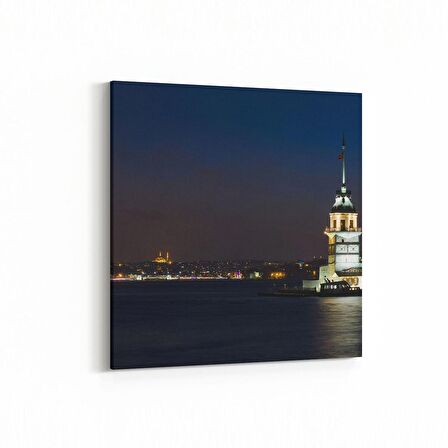 Olla 18377K4 Yapı Görseli Kare 4'lü Kanvas Tablo (Ölçü: 65X65)