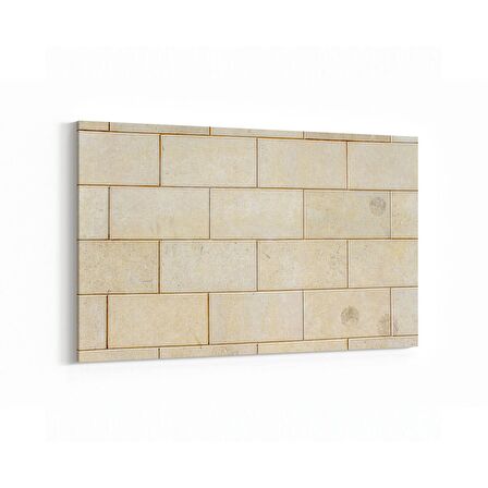 Olla 17325Y Taş / Tuğla Görseli Yatay Kanvas Tablo (Ölçü: 90X60)
