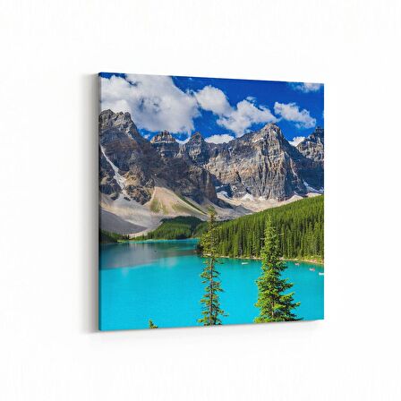 Olla 14216K Doğa / Manzara Görseli Kare Kanvas Tablo (Ölçü: 25X25)