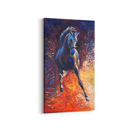 Olla 17737DD Yağlı Boya Görseli Dikey Dar Kanvas Tablo (Ölçü: 40X80)