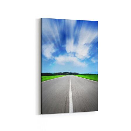 Olla 13770D Doğa / Manzara Görseli Dikey Kanvas Tablo (Ölçü: 100X150)