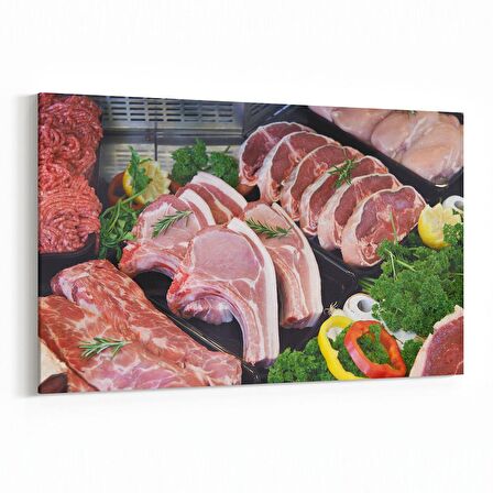 Olla 15186Y Gıda Görseli Yatay Kanvas Tablo (Ölçü: 120X80)