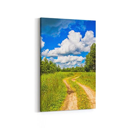 Olla 13186D Doğa / Manzara Görseli Dikey Kanvas Tablo (Ölçü: 80X120)