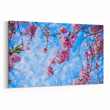 Olla 10584Y Ağaç Görseli Yatay Kanvas Tablo (Ölçü: 90X60)