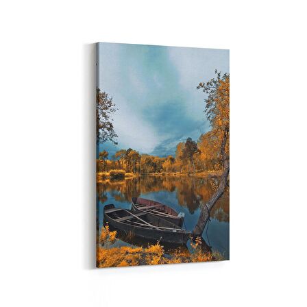 Olla 13192D Doğa / Manzara Görseli Dikey Kanvas Tablo (Ölçü: 60X90)