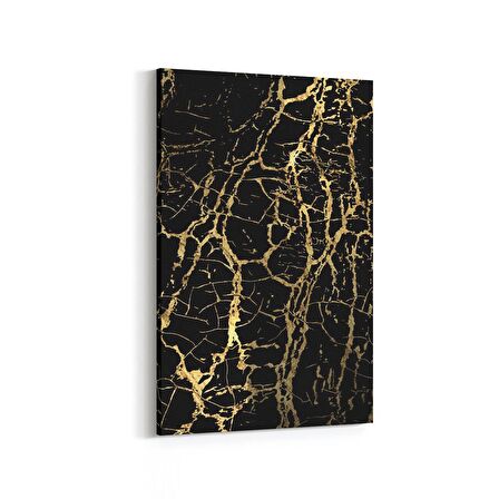 Olla 16730D Mermer Desen Görsel Dikey Kanvas Tablo (Ölçü: 100X150)