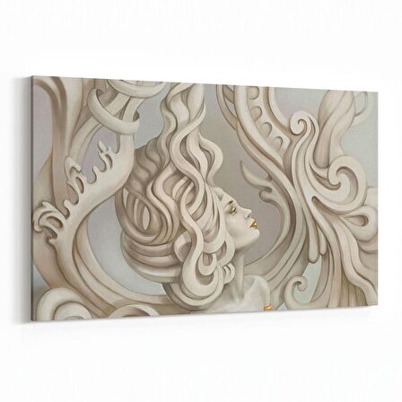 Olla 10010Y 3 Boyut Görsel Yatay Kanvas Tablo (Ölçü: 120X80)