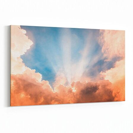 Olla 15970Y Günbatımı Görseli Yatay Kanvas Tablo (Ölçü: 45X30)