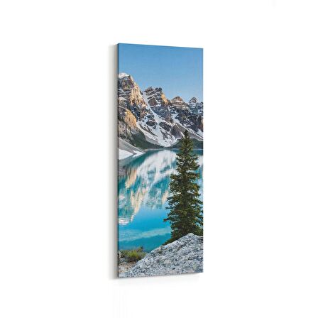 Olla 13728DI Doğa / Manzara Görseli Dikey İnce Kanvas Tablo (Ölçü: 40X120)
