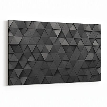 Olla 10030Y Abstract 3 Boyut Görsel Yatay Kanvas Tablo (Ölçü: 30X20)