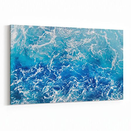 Olla 12995Y Deniz / Okyanus Görseli Yatay Kanvas Tablo (Ölçü: 120X80)