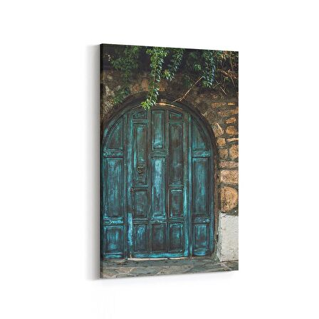 Olla 18530D Yapı Görseli Dikey Kanvas Tablo (Ölçü: 100X150)