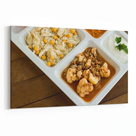 Olla 14985Y Gıda Görseli Yatay Kanvas Tablo (Ölçü: 90X60)