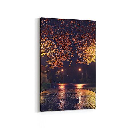 Olla 13843D Doğa / Manzara Görseli Dikey Kanvas Tablo (Ölçü: 100X150)