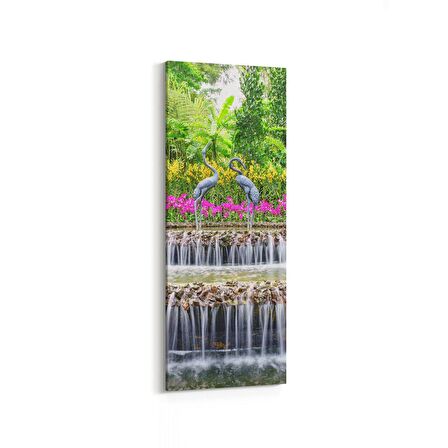 Olla 13900DI Doğa / Manzara Görseli Dikey İnce Kanvas Tablo (Ölçü: 40X120)