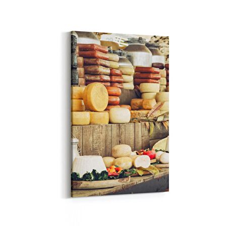 Olla 15167D Gıda Görseli Dikey Kanvas Tablo (Ölçü: 60X90)