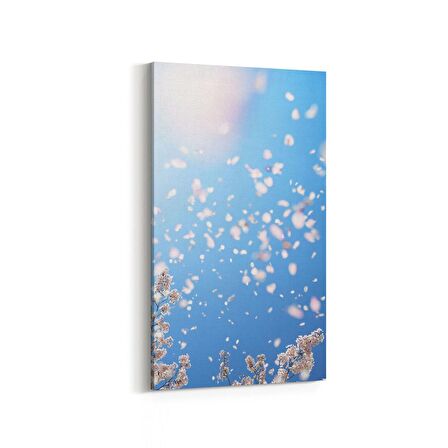 Olla 10818DD Ağaç Görseli Dikey Dar Kanvas Tablo (Ölçü: 30X60)
