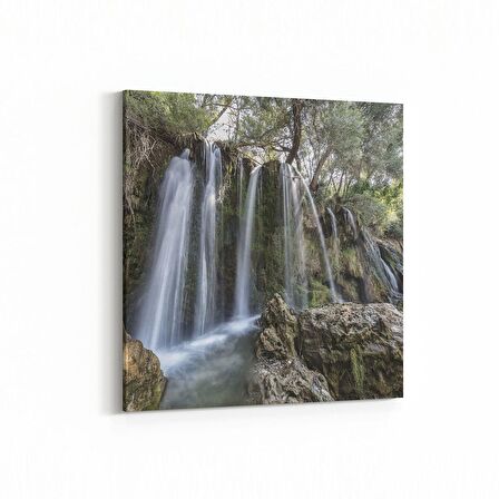 Olla 14441K Doğa / Manzara Görseli Kare Kanvas Tablo (Ölçü: 25X25)