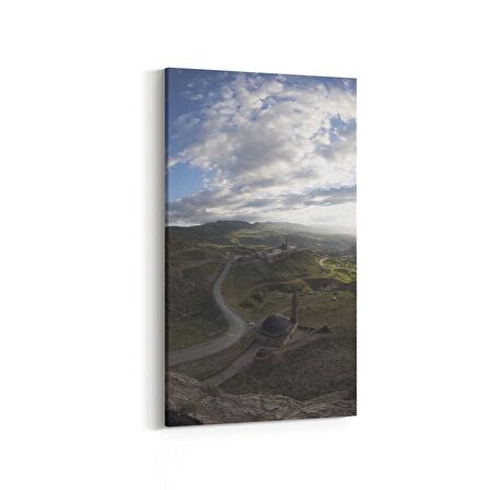 Olla 18816DD Yapı Görseli Dikey Dar Kanvas Tablo (Ölçü: 40X80)