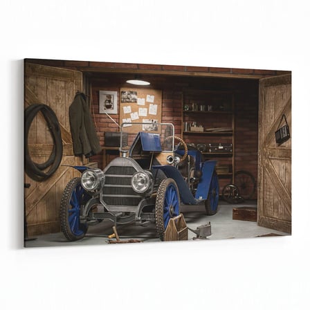 Olla 12283Y Araç Görseli Yatay Kanvas Tablo (Ölçü: 30X20)