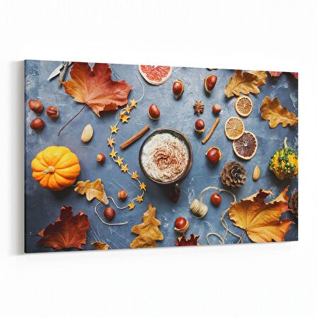 Olla 15019Y Gıda Görseli Yatay Kanvas Tablo (Ölçü: 90X60)