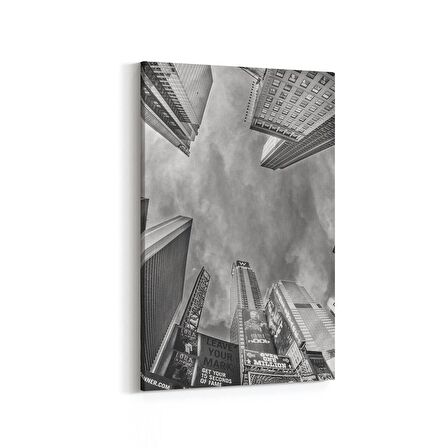 Olla 18105D Yapı Görseli Dikey Kanvas Tablo (Ölçü: 60X90)