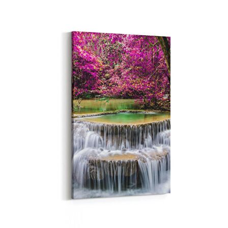 Olla 14118D Doğa / Manzara Görseli Dikey Kanvas Tablo (Ölçü: 80X120)