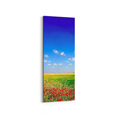 Olla 13930DI Doğa / Manzara Görseli Dikey İnce Kanvas Tablo (Ölçü: 40X120)
