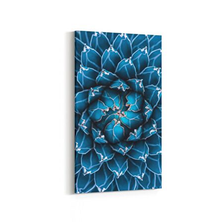 Olla 10061DD Abstract Görsel Dikey Dar Kanvas Tablo (Ölçü: 60X120)