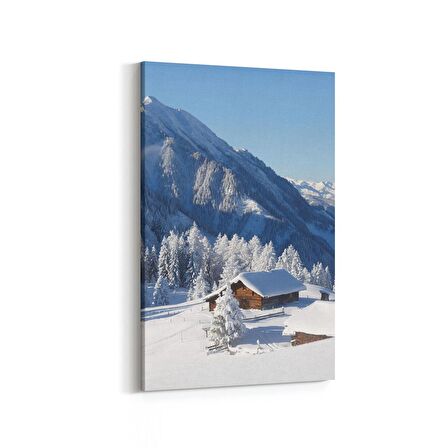 Olla 14125D Doğa / Manzara Görseli Dikey Kanvas Tablo (Ölçü: 60X90)