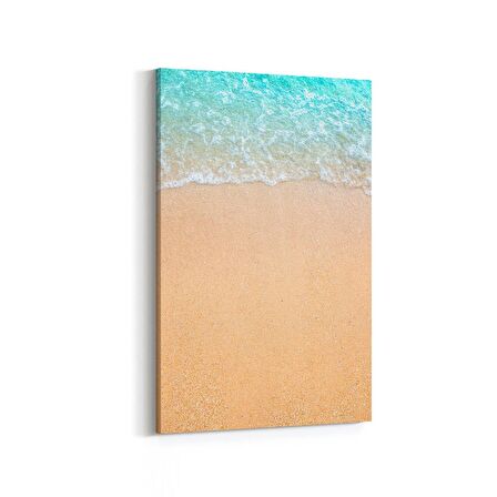 Olla 16412D Kumsal / Sahil Görseli Dikey Kanvas Tablo (Ölçü: 20X30)