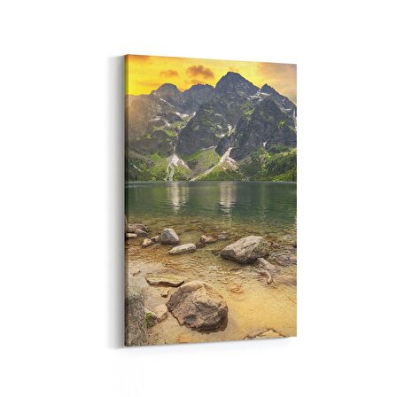 Olla 14107D Doğa / Manzara Görseli Dikey Kanvas Tablo (Ölçü: 40X60)