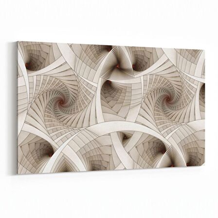 Olla 10312Y Abstract Görsel Yatay Kanvas Tablo (Ölçü: 45X30)