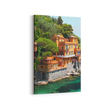 Olla 18017D Yapı Görseli Dikey Kanvas Tablo (Ölçü: 100X150)