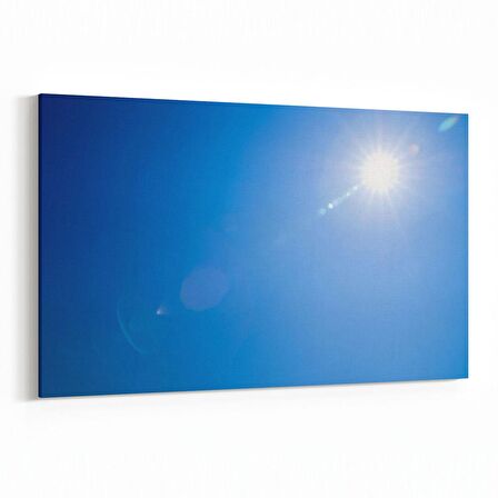 Olla 15546Y Gökyüzü Bulut Görseli  Yatay Kanvas Tablo (Ölçü: 30X20)