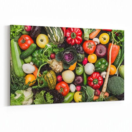 Olla 15022Y Gıda Görseli Yatay Kanvas Tablo (Ölçü: 120X80)
