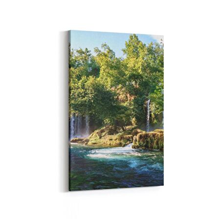 Olla 14001D Doğa / Manzara Görseli Dikey Kanvas Tablo (Ölçü: 70X105)
