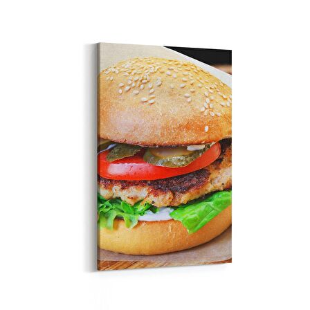 Olla 15198D Gıda Görseli Dikey Kanvas Tablo (Ölçü: 100X150)