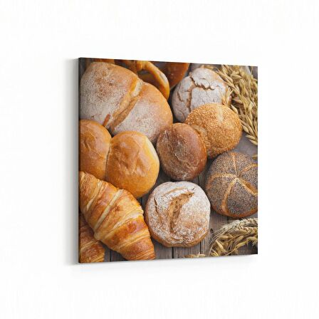 Olla 15190K Gıda Görseli Kare Kanvas Tablo (Ölçü: 100X100)