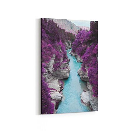 Olla 14598D Doğa / Manzara Görseli Dikey Kanvas Tablo (Ölçü: 80X120)