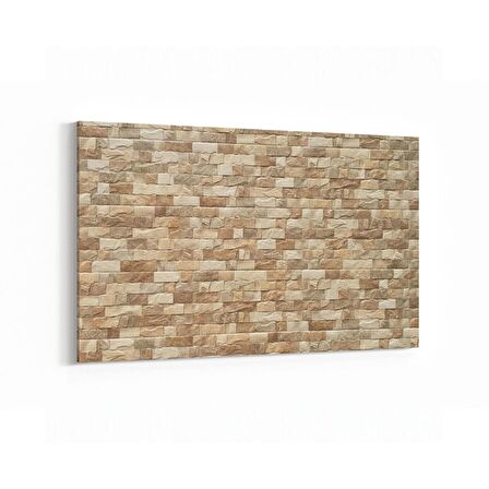 Olla 17458Y Taş / Tuğla Görseli Yatay Kanvas Tablo (Ölçü: 45X30)