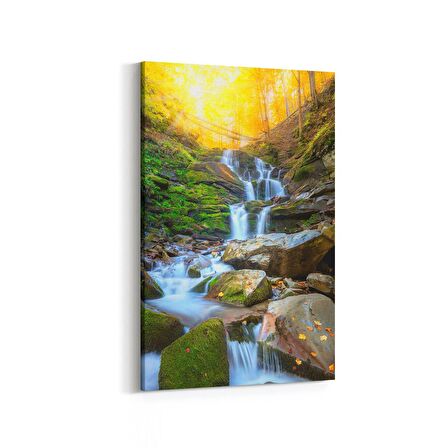 Olla 13508D Doğa / Manzara Görseli Dikey Kanvas Tablo (Ölçü: 100X150)