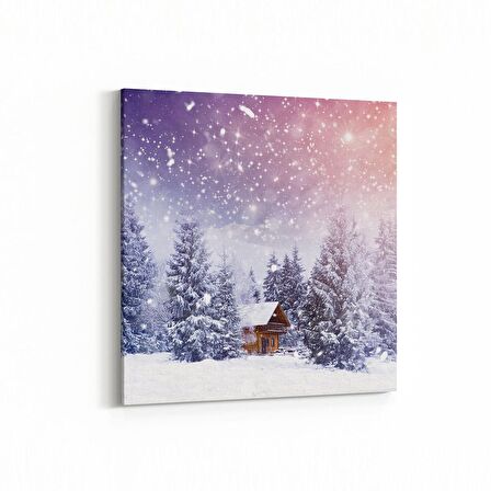 Olla 14496K Doğa / Manzara Görseli Kare Kanvas Tablo (Ölçü: 30X30)