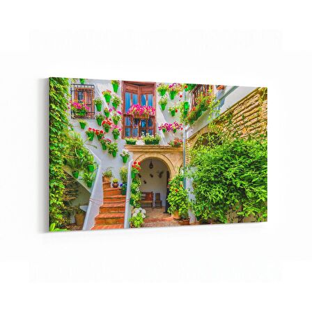 Olla 18726Y Yapı Görseli Yatay Kanvas Tablo (Ölçü: 120X80)