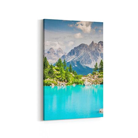 Olla 13736D Doğa / Manzara Görseli Dikey Kanvas Tablo (Ölçü: 60X90)