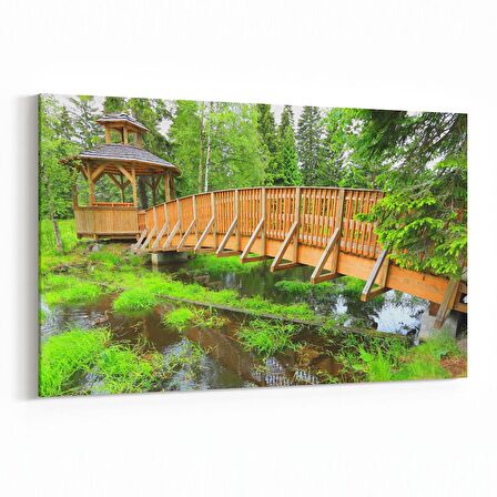 Olla 14537Y Doğa / Manzara Görseli Yatay Kanvas Tablo (Ölçü: 150X100)