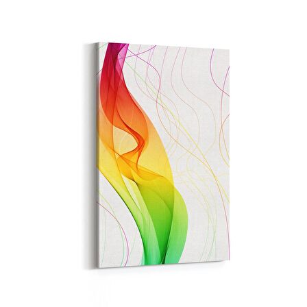 Olla 10065D Abstract Görsel Dikey Kanvas Tablo (Ölçü: 20X30)