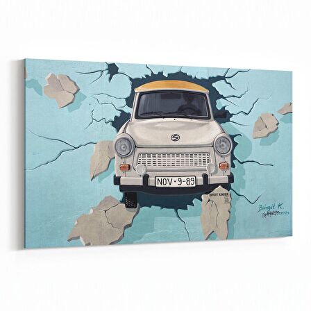Olla 12226Y Araç Görseli Yatay Kanvas Tablo (Ölçü: 90X60)